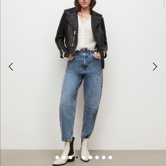 All Saints Leather Jacket - Picture 4 of 11